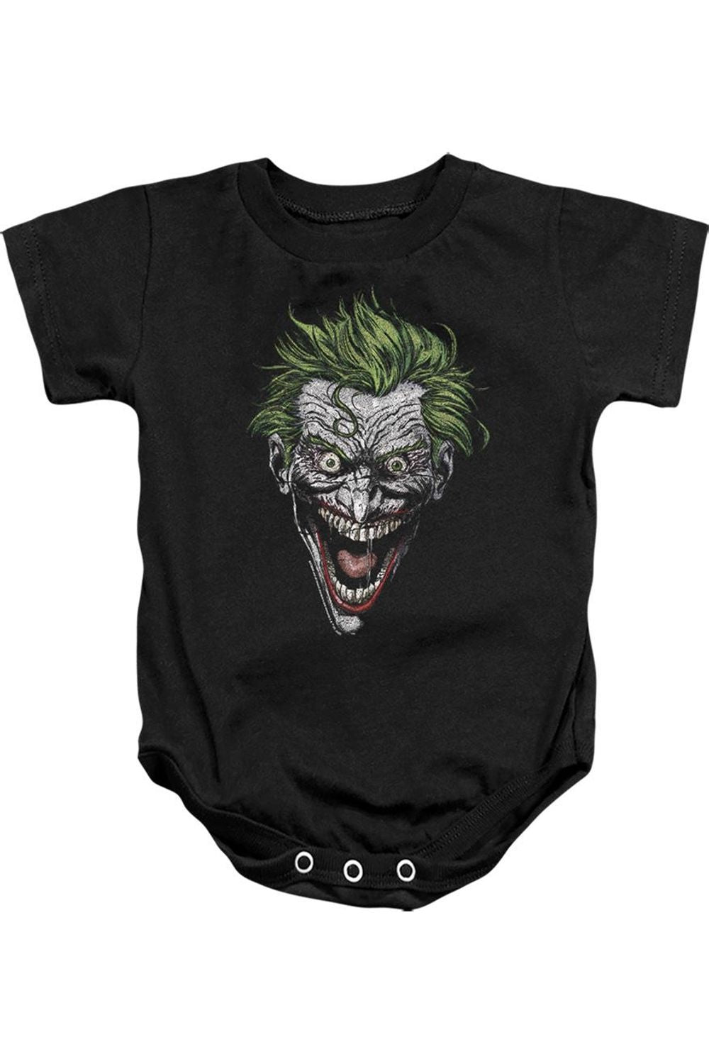 

Детский комбинезон Бэтмен Джокер на кнопках Gildan, черный