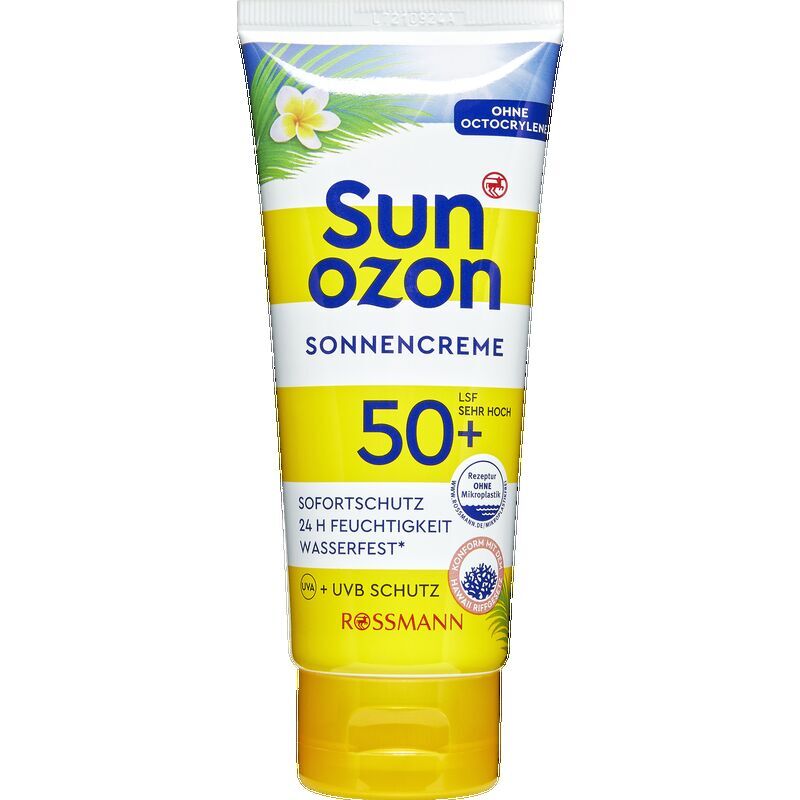 

Солнцезащитный крем SPF 50+ sunozon, 100 ml