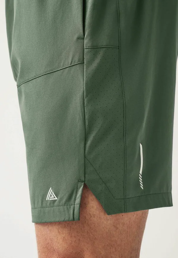 Спортивные шорты стандартного кроя для спортзала Next, Khaki Green — фото 4