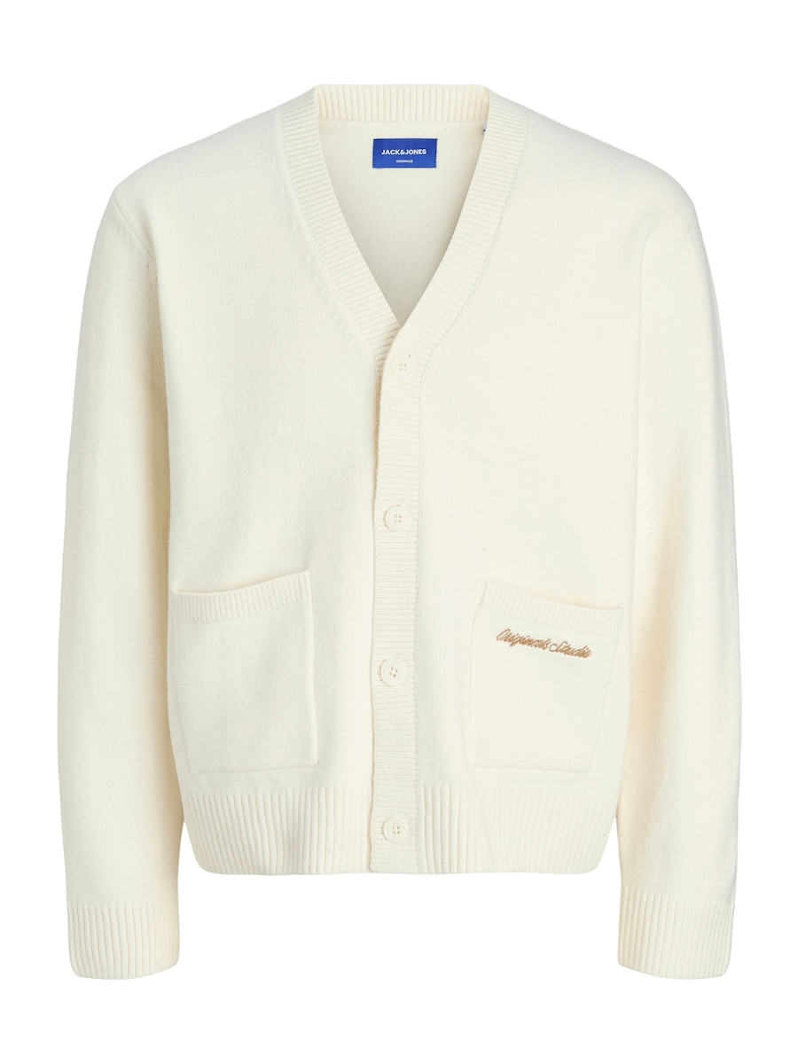 

Вязаный кардиган JACK & JONES JORNORREBRO, кремовый