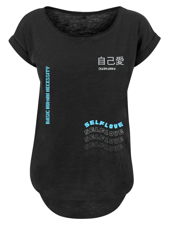

Длинная футболка Self Love LONG TEE черного цвета F4NT4STIC, Черный, Длинная футболка Self Love LONG TEE черного цвета F4NT4STIC