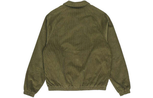 Куртка Men's Nike Stack Logo Casual Corduroy Jacket Autumn Green, зеленый — фото 2