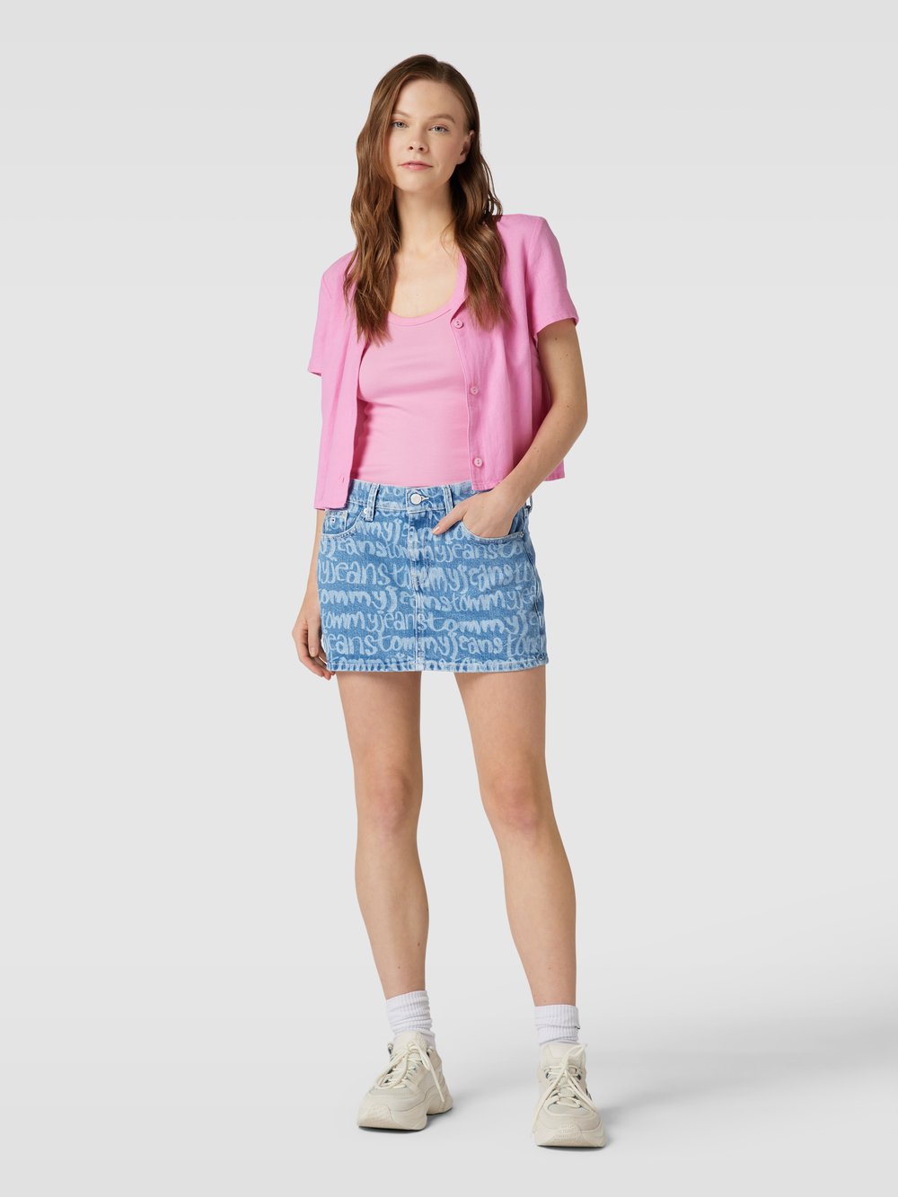 

Мини-юбка с этикеткой, модель «SOPHIE» Tommy Jeans
