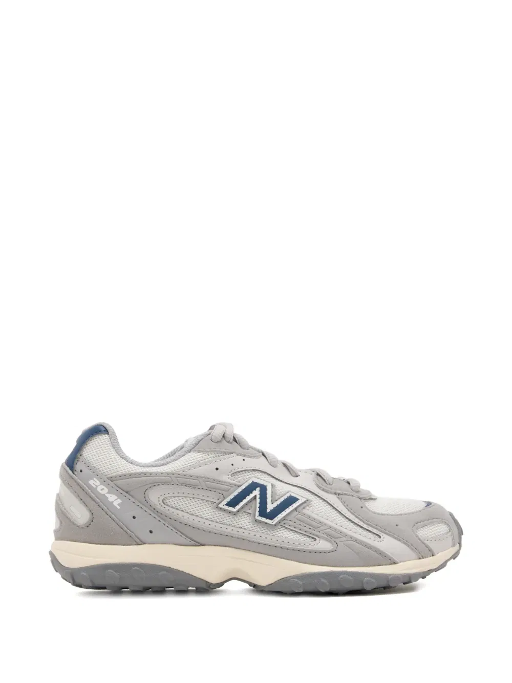 Кроссовки с панелями из материала 204L New Balance Kids, серый