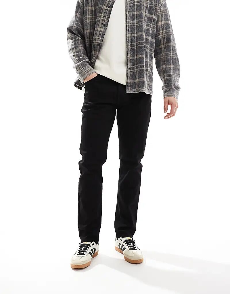 

Джинсы French Connection slim fit черного цвета