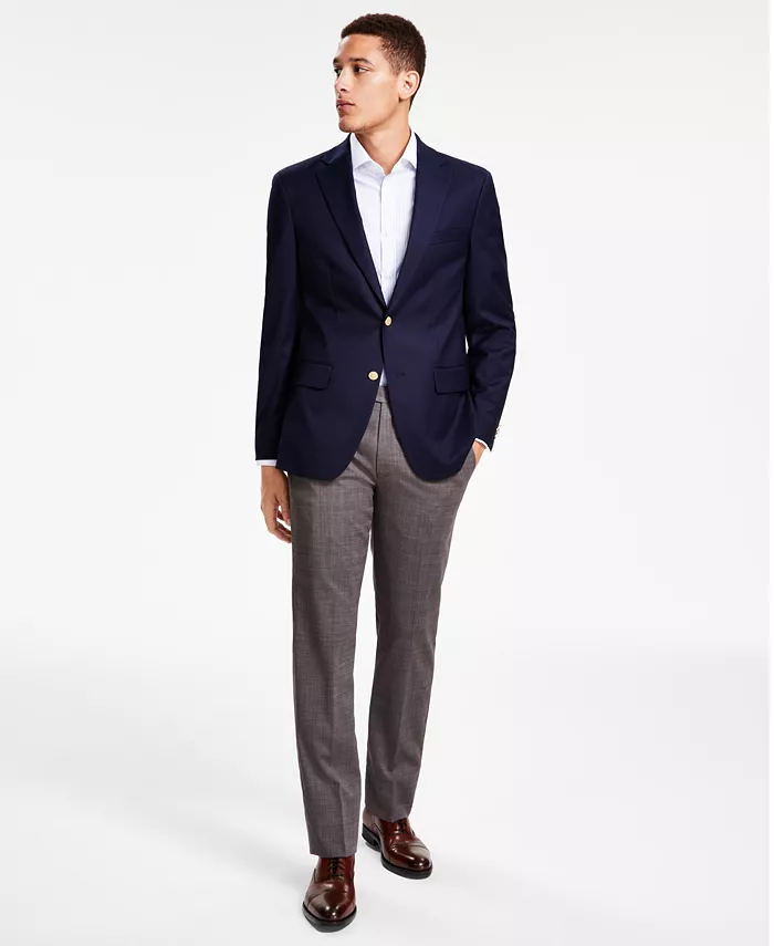 

Мужской классический синий блейзер Modern-Fit Tommy Hilfiger