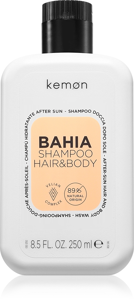 

Увлажняющий шампунь Bahia для волос и тела Kemon, 250 мл