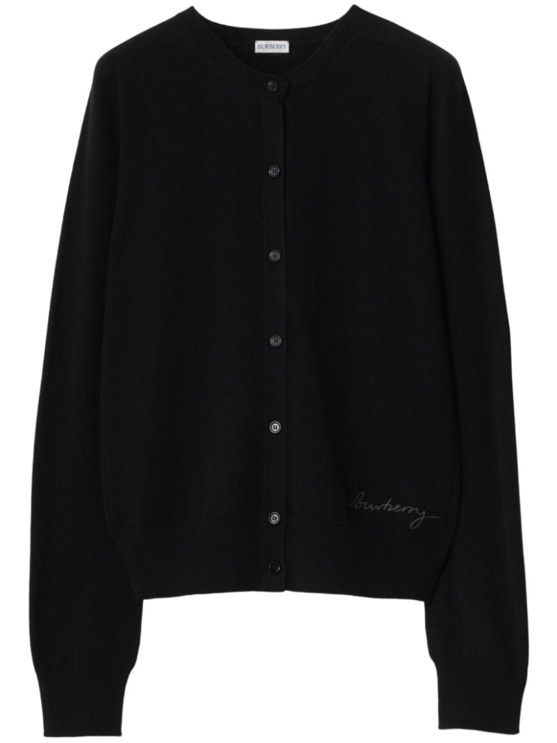 

Burberry кашемировый кардиган, черный