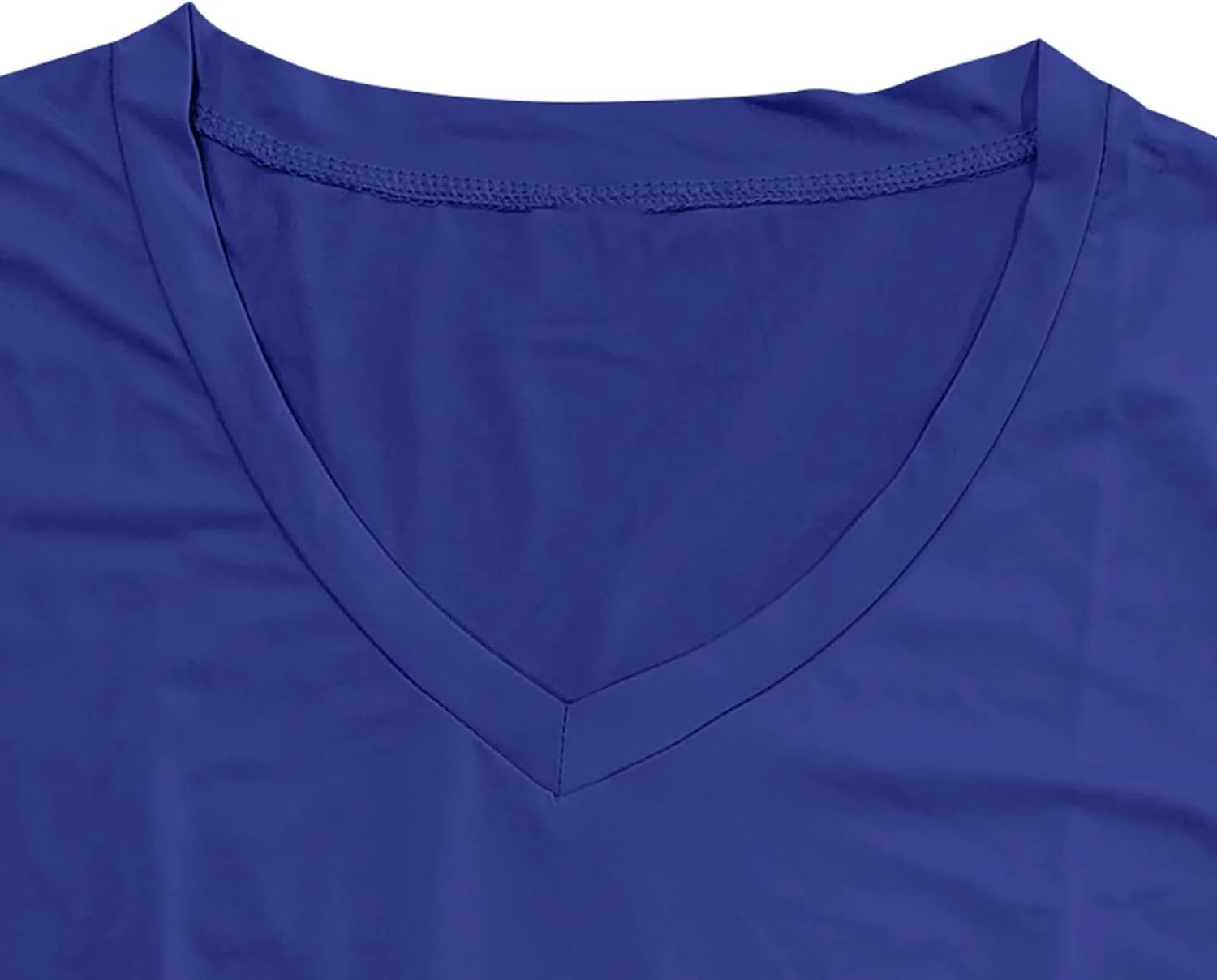 Мужская футболка V-образного выреза Solid Color Quick Dry — фото 3