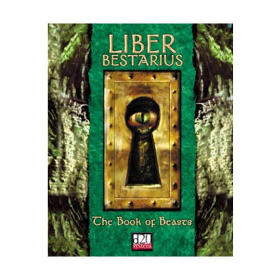 

Liber Bestarius - The Book of Beasts, Roleplaying Games & Supplements (Eden Studios) (d20), твердый переплет