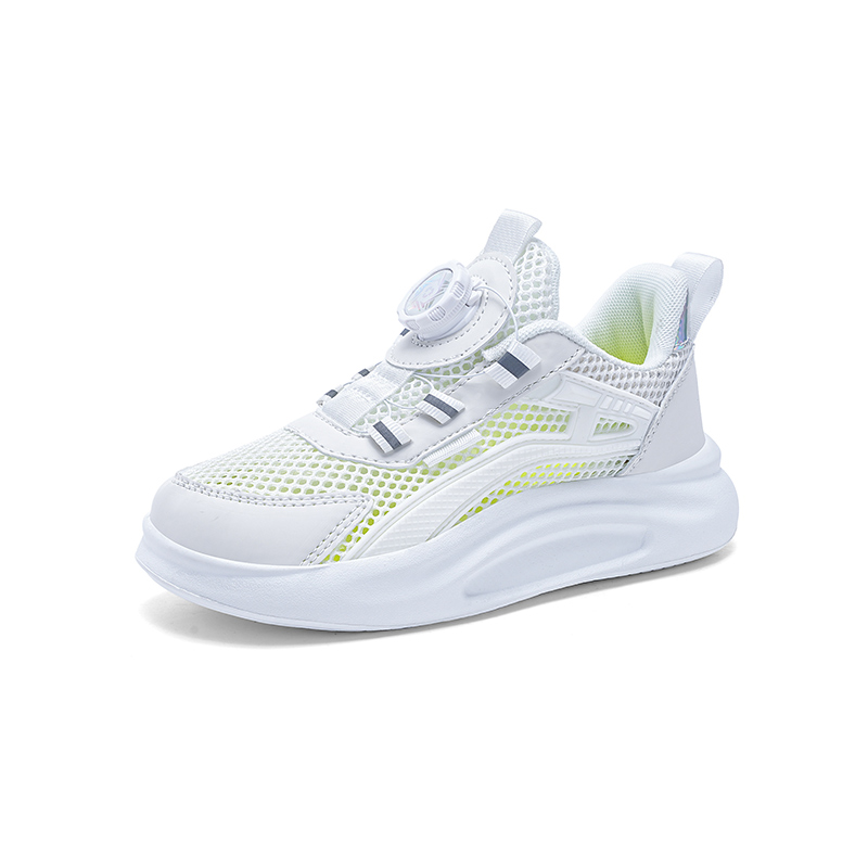 

Детские кроссовки с низкой посадкой, износостойкие, дышащие, мягкие KUPE, белый