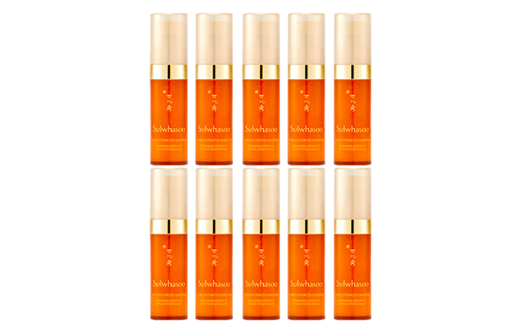 

Набор пробников Royal Time Firming Ginseng Essence увлажняющий, питающий и гидратирующий 5мл*2/5мл*10 Sulwhasoo