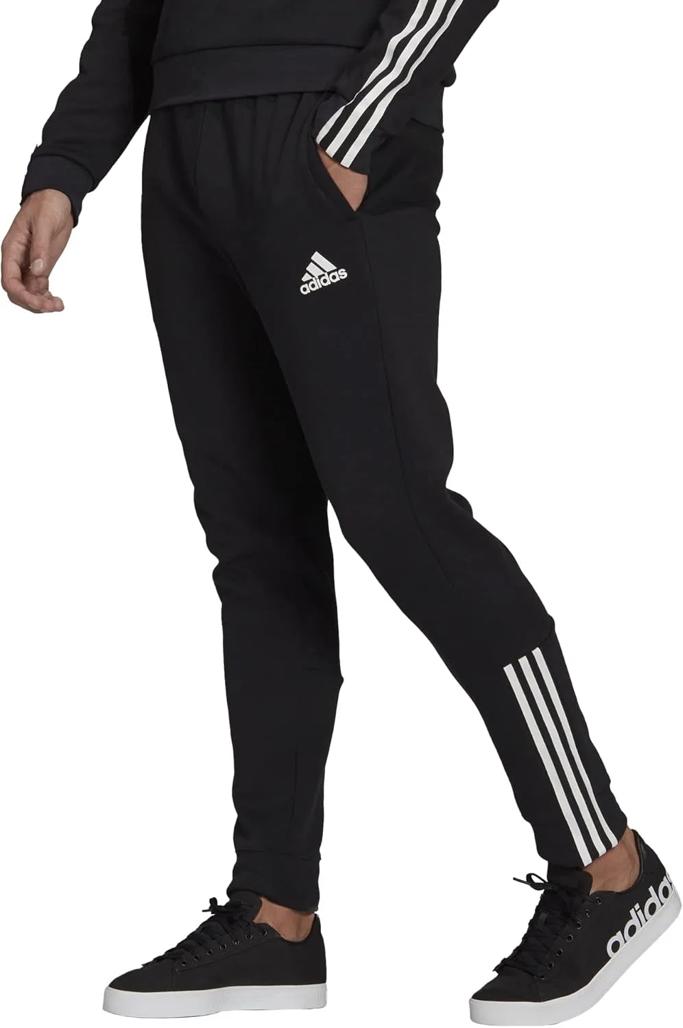 Мужские брюки Adidas Essentials Matte Cut с тремя полосками