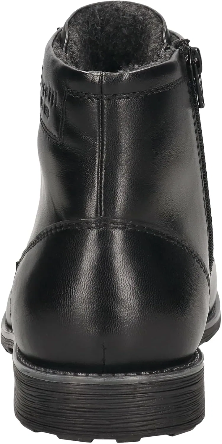 Мужские ботинки Bugatti на шнуровке, мужские ботинки с холодной подкладкой, Black 1000 — фото 3