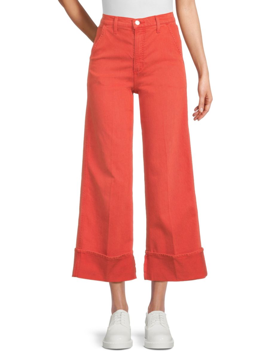 

Широкие брюки Trixie Flat Front до щиколотки Joe's Jeans, цвет Valiant Poppy