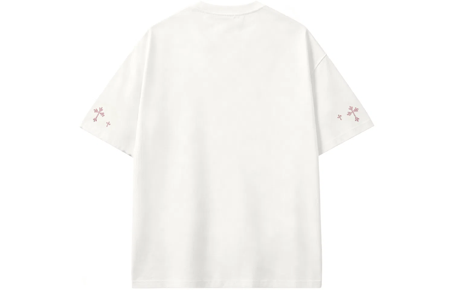 Футболка хлопковая MUST HAVES Adidas Ecru Pink Diamond — фото 3