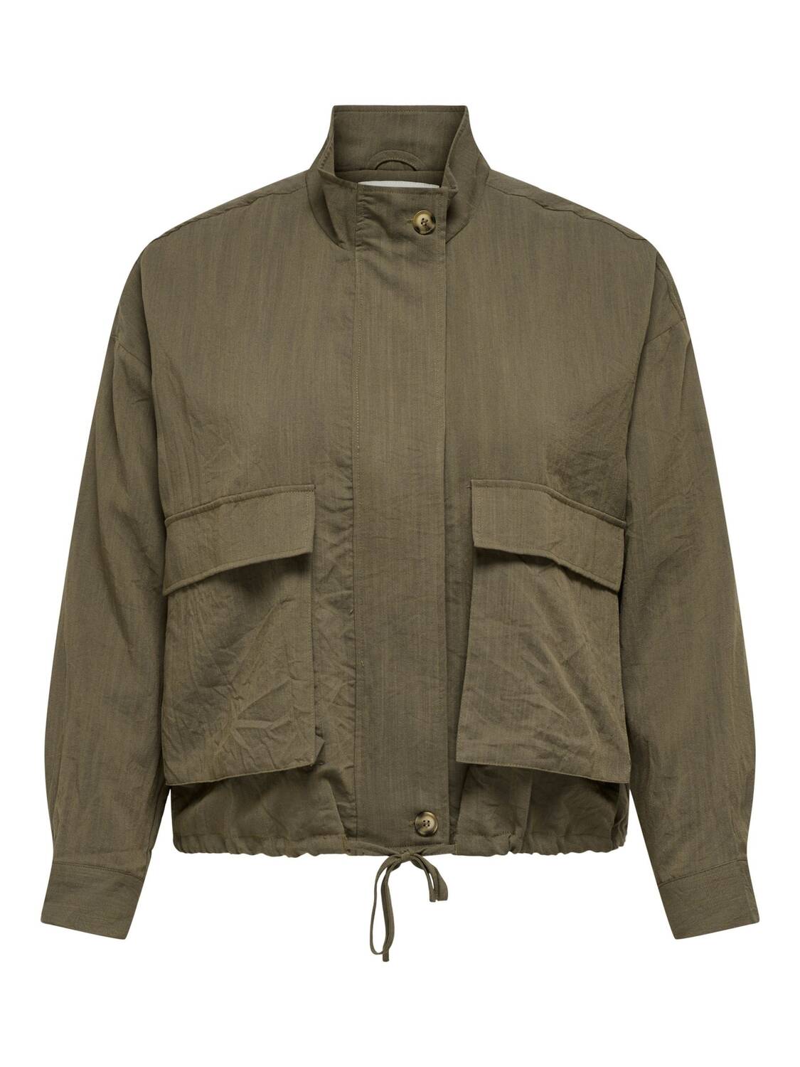 

ONLY Carmakoma Межсезонная куртка 'CARDonna' в цвете Khaki