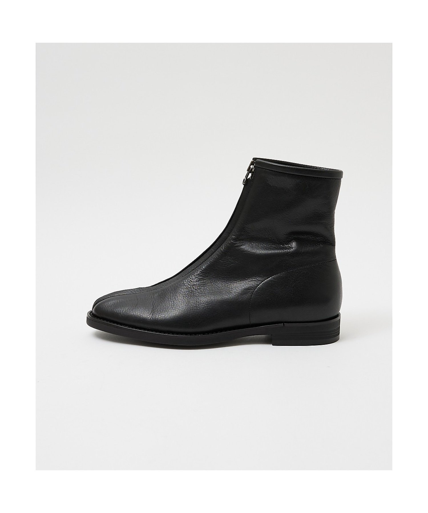 Кожаные сапоги с центральной молнией AlfredoBANNISTER, Black