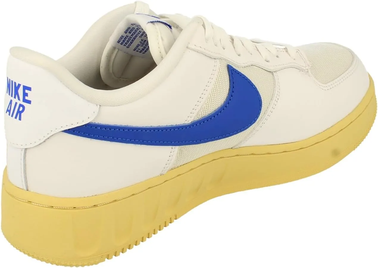 Мужские кроссовки Nike Air Force 1 Low Utility DM2385, белые, сине-голубые — фото 3