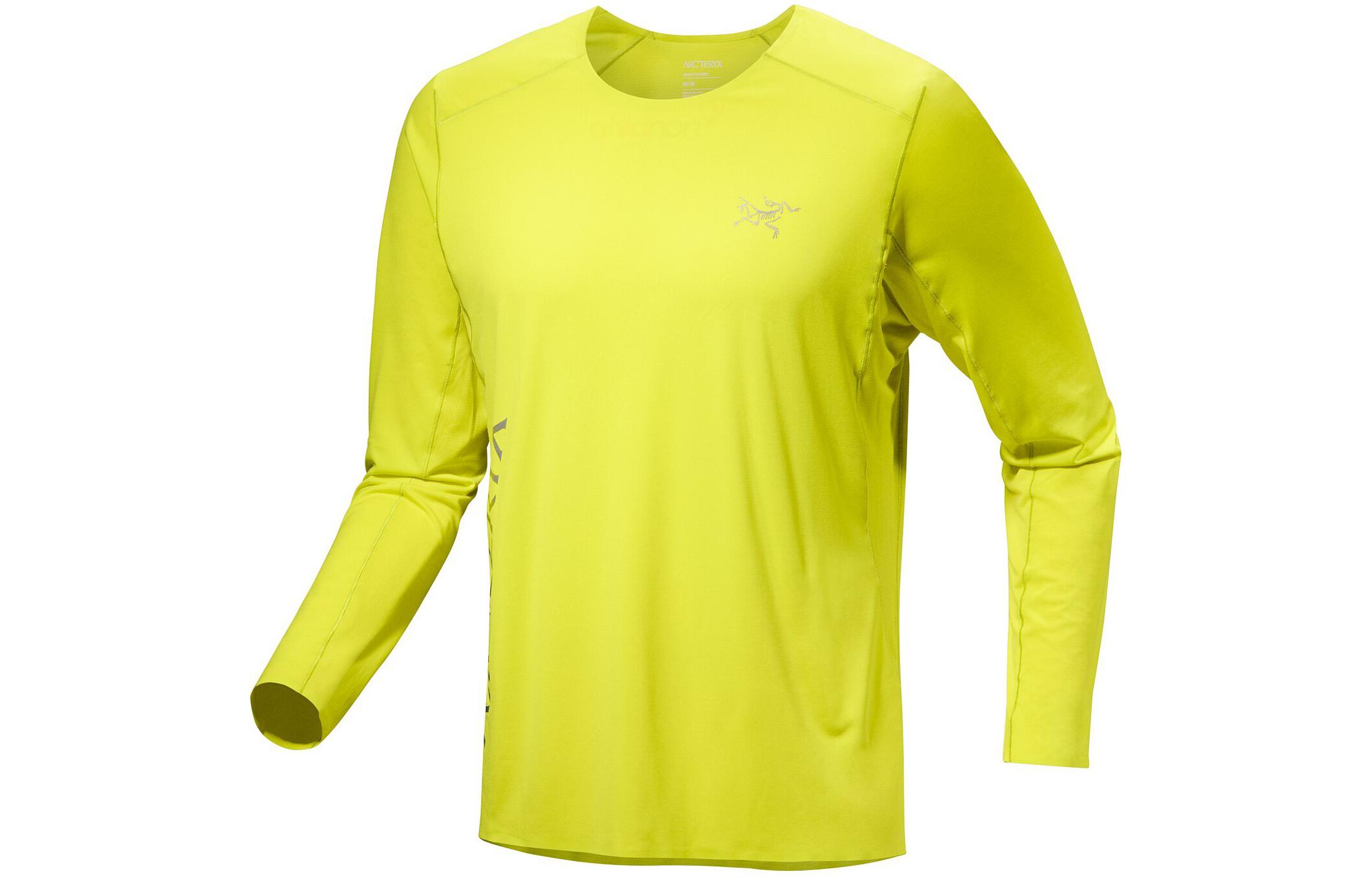 Футболка Norvan мужская Arcteryx, цвет Синхуэй Грин/Эйфория — фото 2