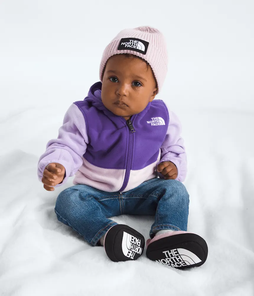 

Толстовка Baby Glacier с капюшоном на молнии The North Face, Peak Purple/Lite Lilac/Pale Blossom