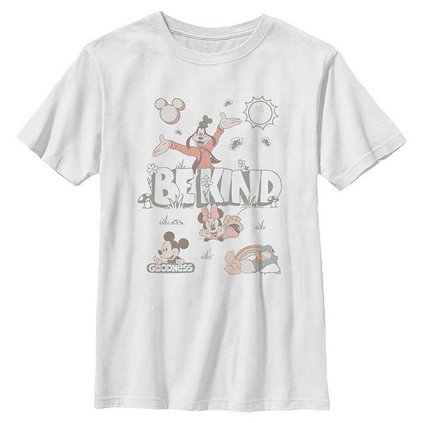 

Футболка с принтом Mickey Mouse & Friends Be Kind для мальчиков 6-20 Disney