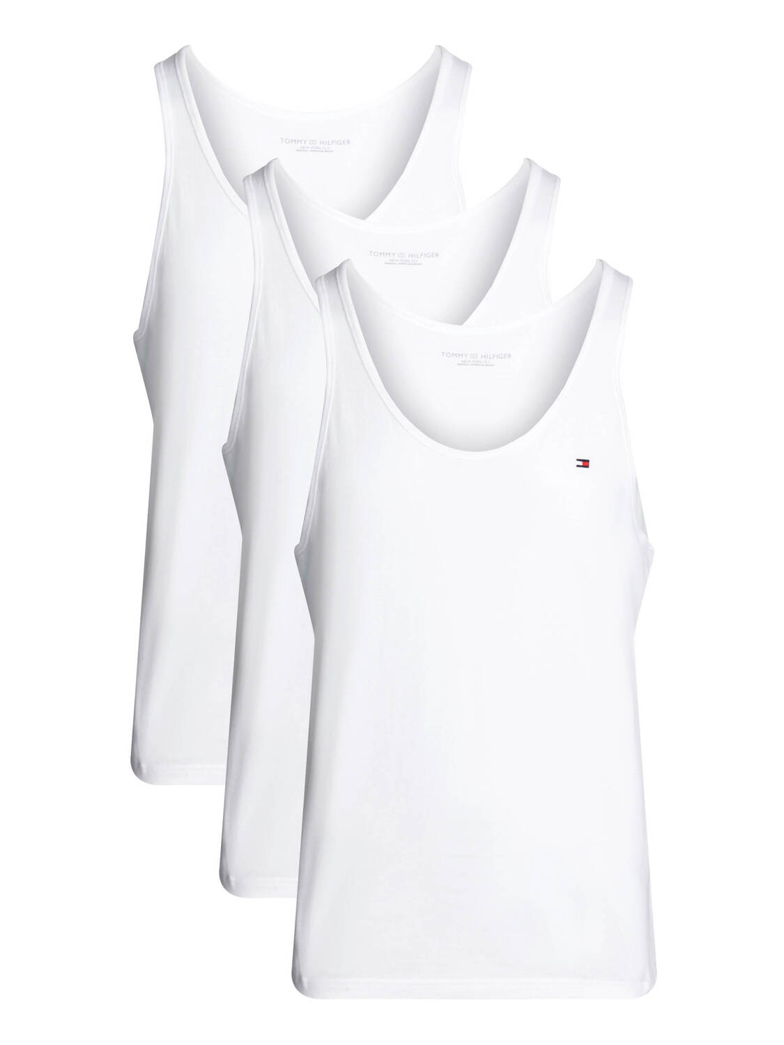 

Футболка Tommy Hilfiger Underwear 3-pack Regular Fit, белый