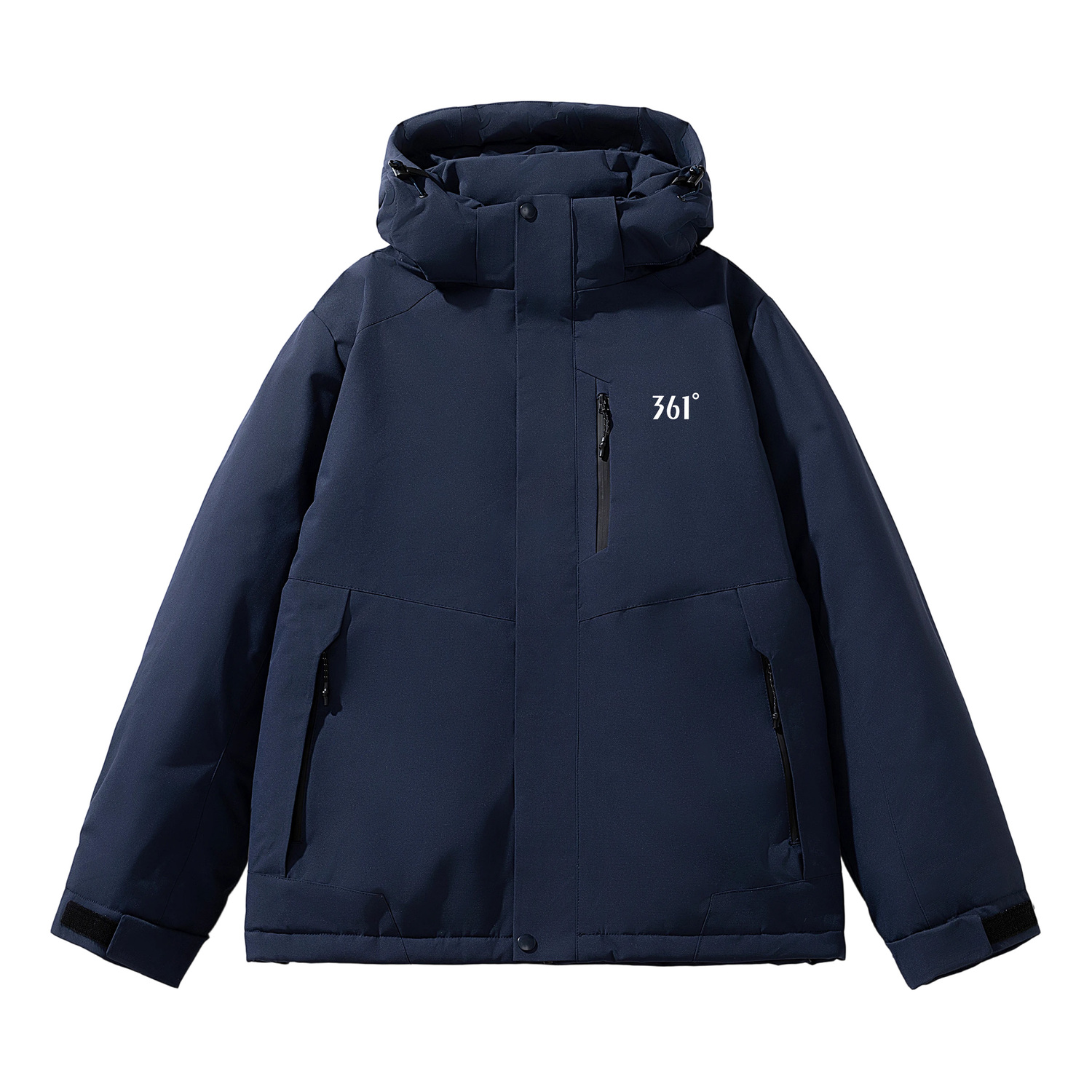 

Пуховик Unisex Hooded Thickened Others 361°, meteorite серый