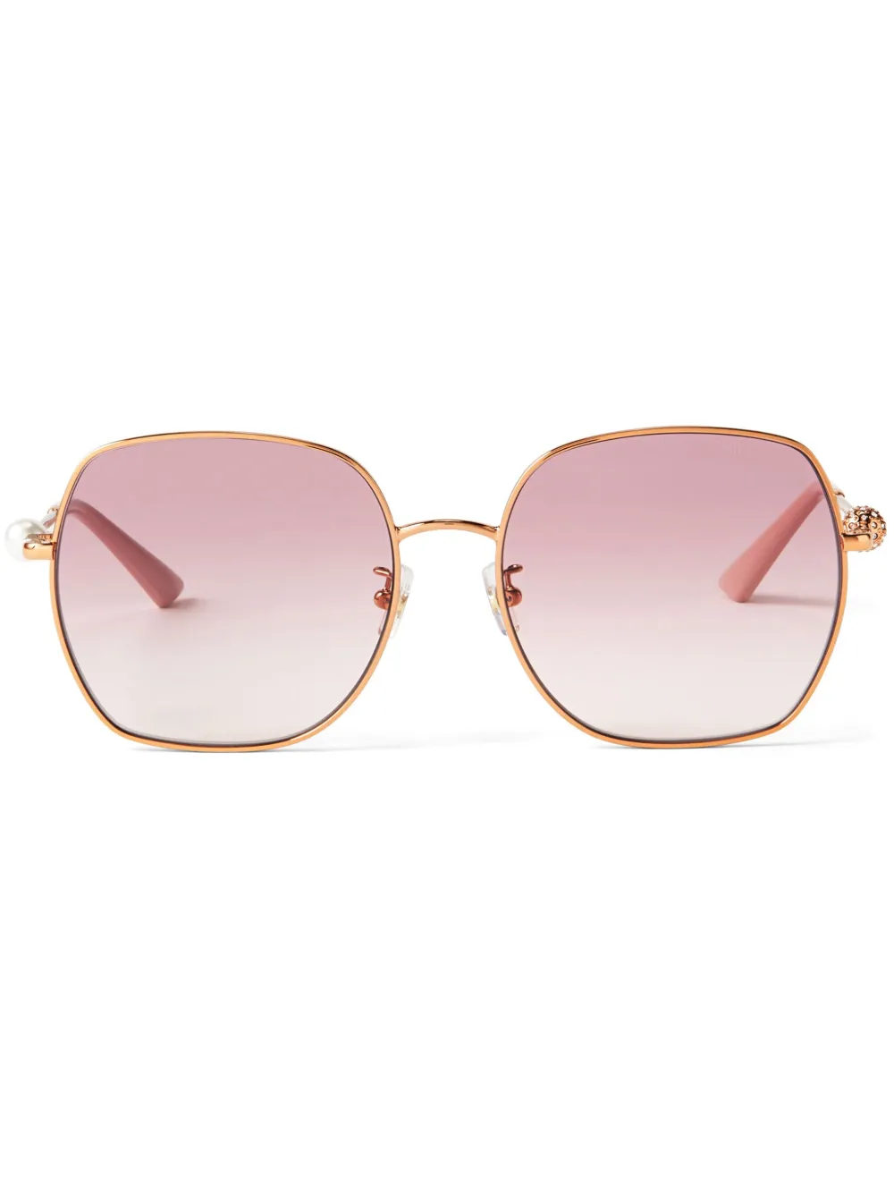 

Солнцезащитные очки Misha в массивной оправе Jimmy Choo Eyewear, коричневый