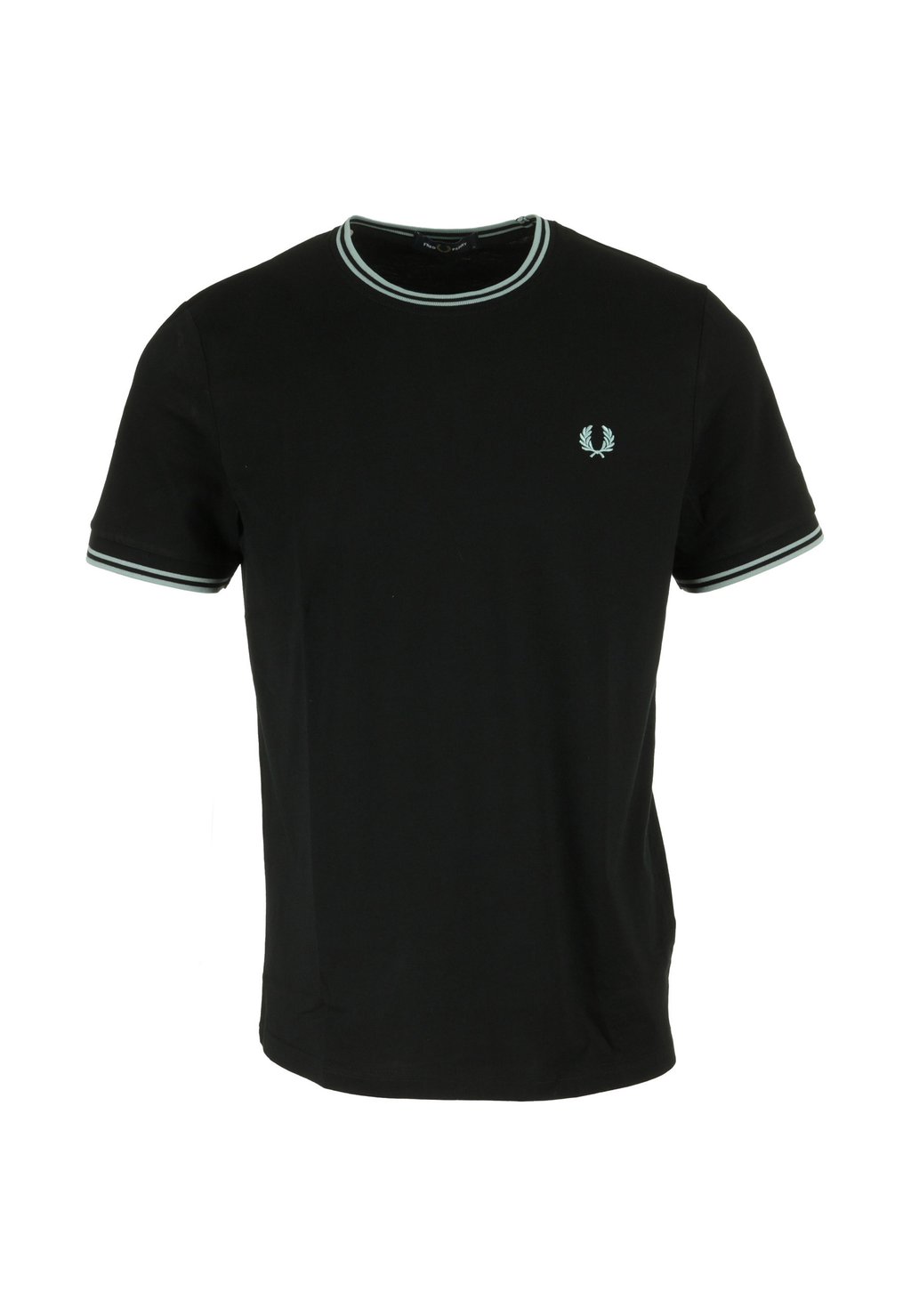 

Базовая футболка TWIN TIPPED Fred Perry, черный