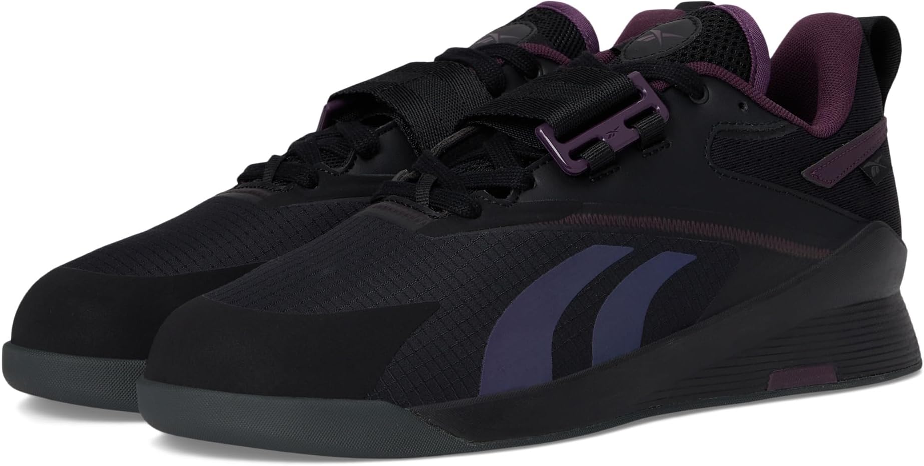 

Кроссовки Reebok Lifter PR III, цвет Black/Grey/Midnight Plum