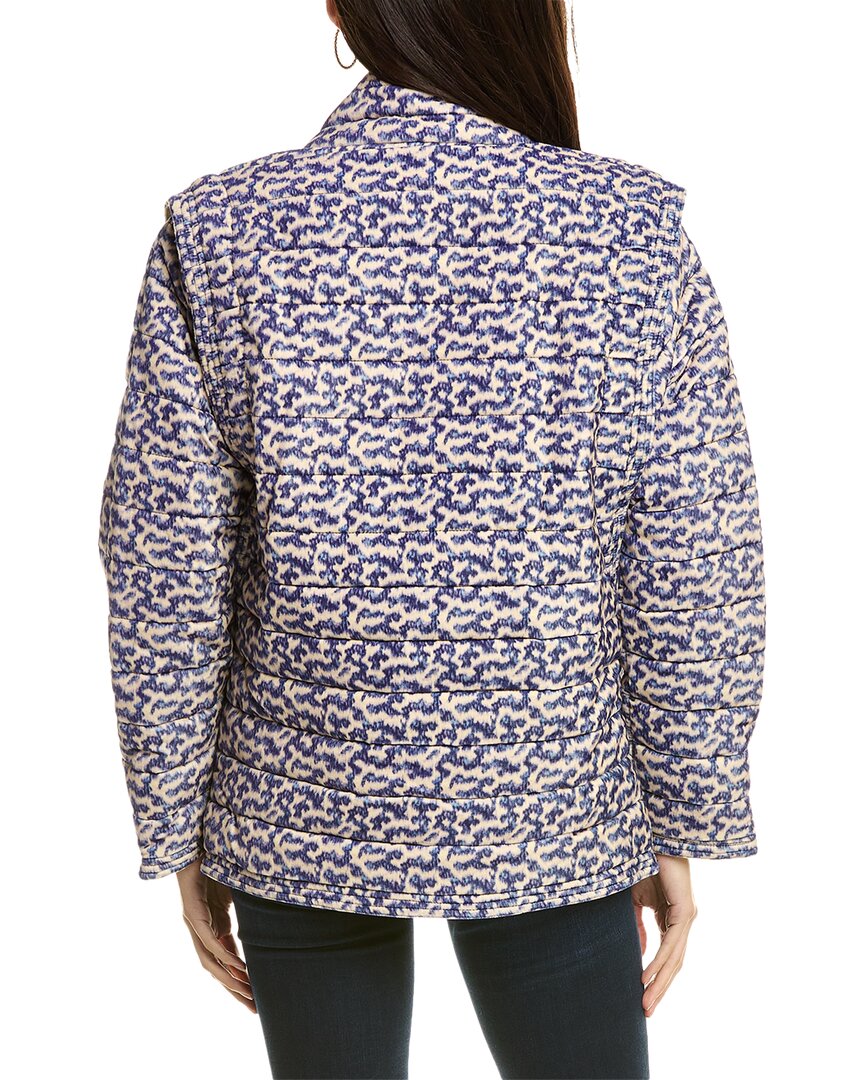 Стеганая куртка Isabel Marant Etoile Areta Isabel Marant Étoile, синий — фото 2