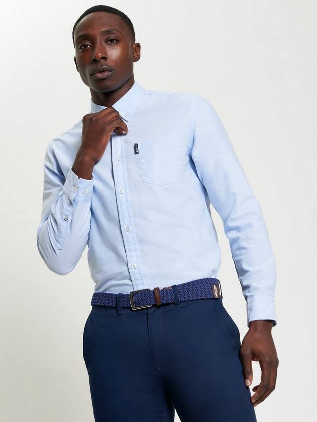 

Хлопковая оксфордская рубашка Signature Ben Sherman, Sky