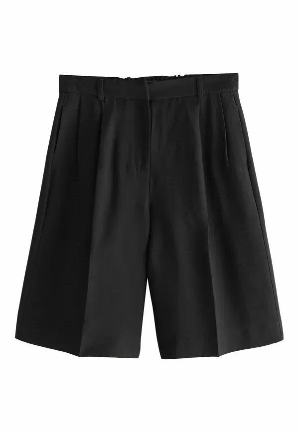 Шорты Regular fit tailored bermuda, Next, черный