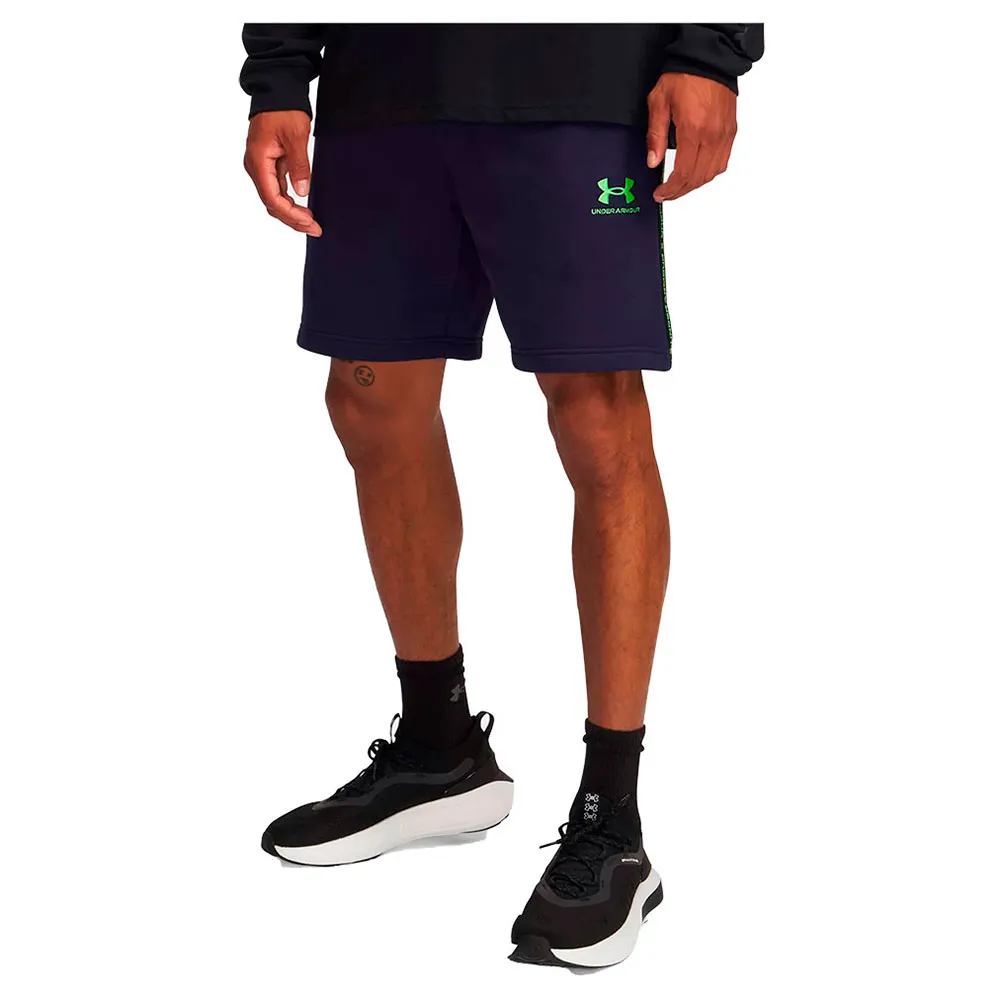 

Шорты Under Armour Icon Fleece Taping, синий