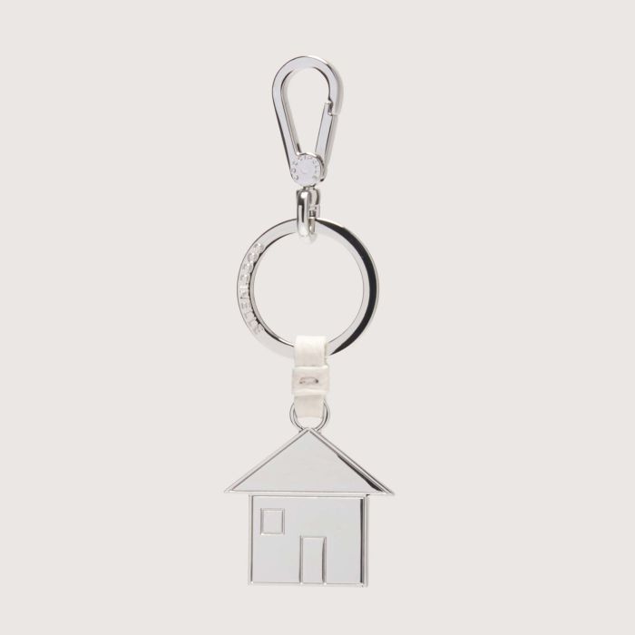 

Брелок Coccinelle Basic Metal Nickel , цвет Blanco