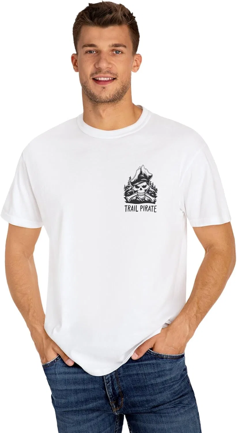Футболка Trail Pirate для маунтинбайка GENERIC, белый — фото 4
