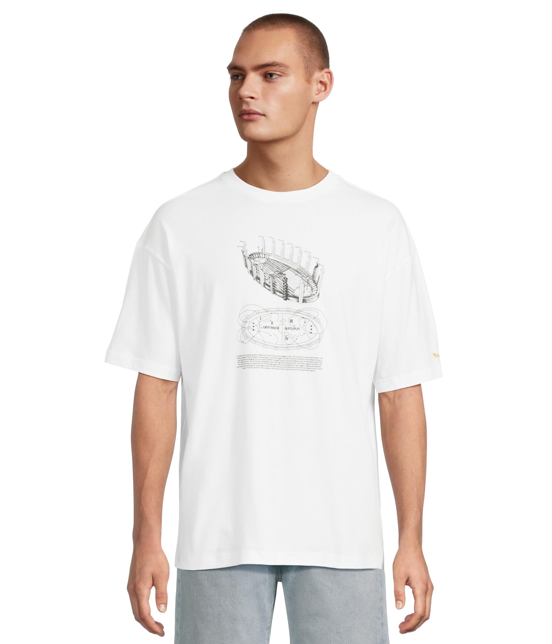 

Футболка PUMA Harry Potter Oversized Graphic T-Shirt, Puma White