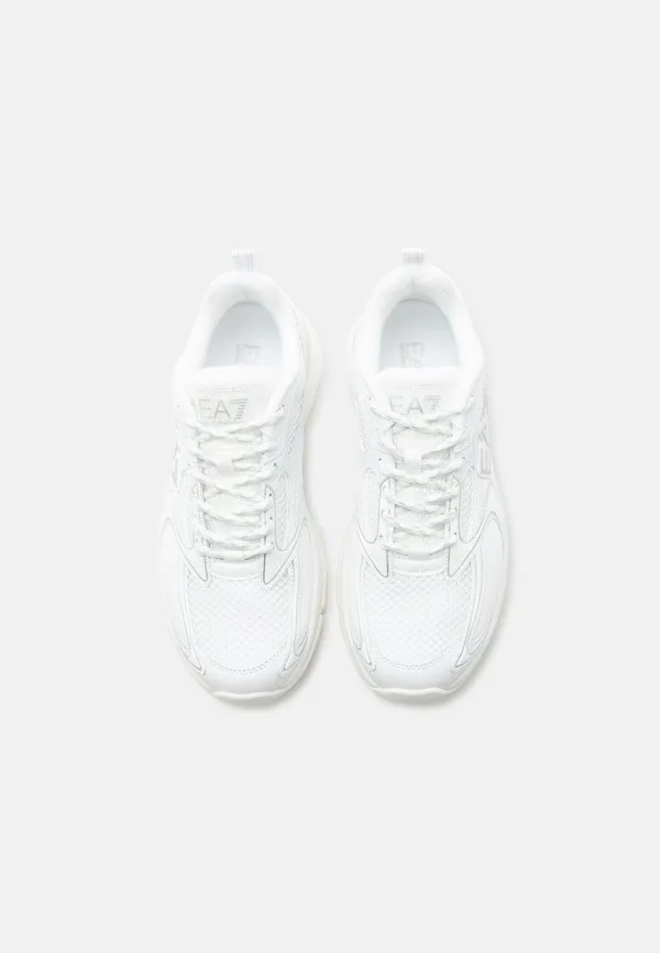 Кроссовки predator, тройные белые/серебристые Ea7 Emporio Armani, Triple White/Silver-Coloured — фото 4