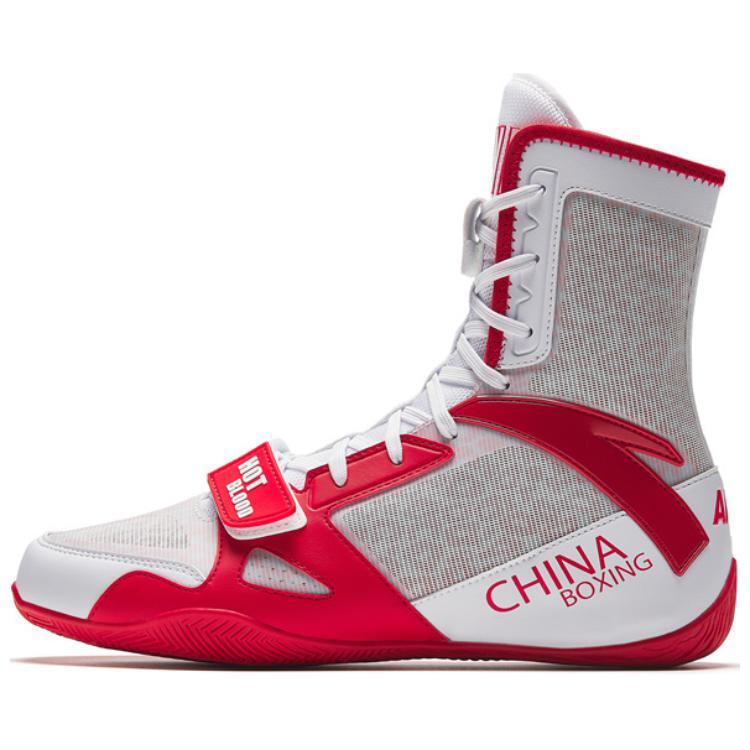 

Кроссовки ANTA Training Shoes Men High-top White/Red, белый/красный