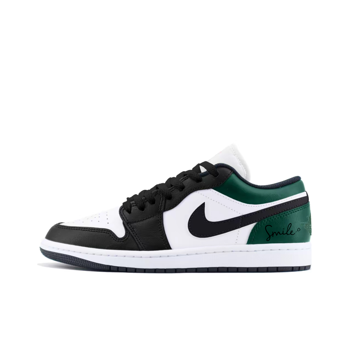 

Jordan Кроссовки Air 1 Pine Emerald, износостойкие, низкие, винтажные, баскетбольные, унисекс, зеленые