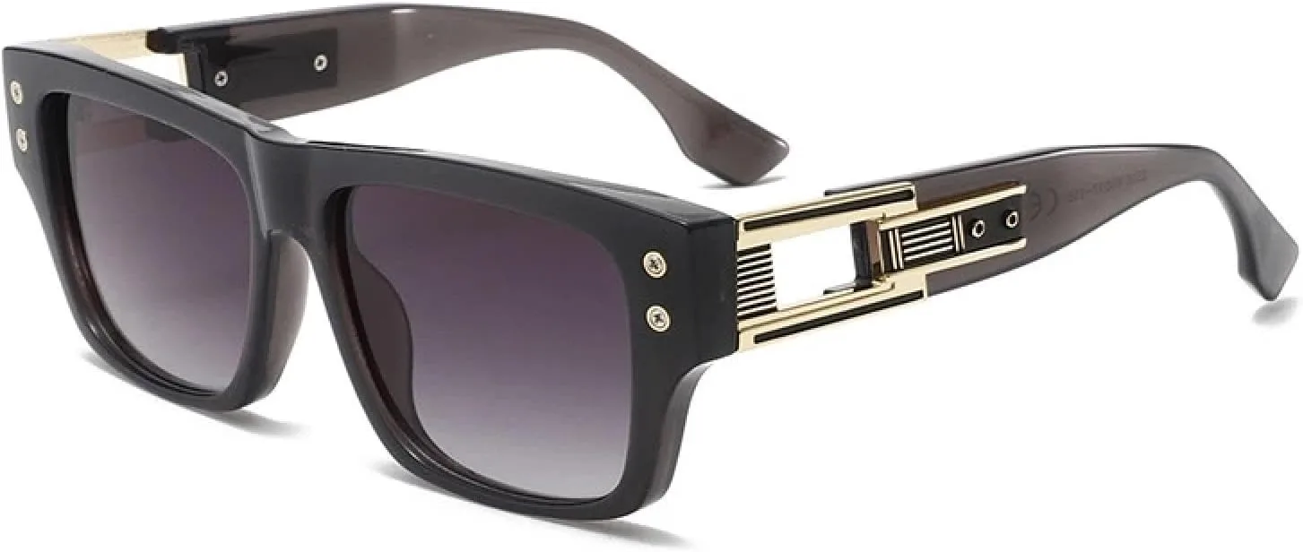 

Модные солнцезащитные очки для мужчин и женщин с защитой от УФ-излучения UV400, роскошные, винтажные, качественные, в классическом ретро-стиле Generic, C4