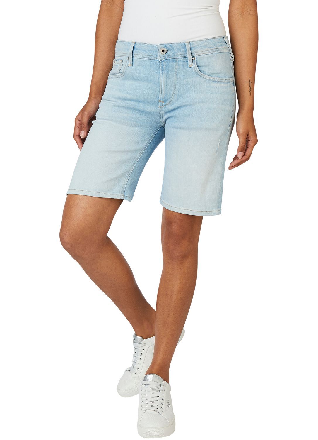 

Шорты Pepe Jeans Short POPPY regular/straight, синий