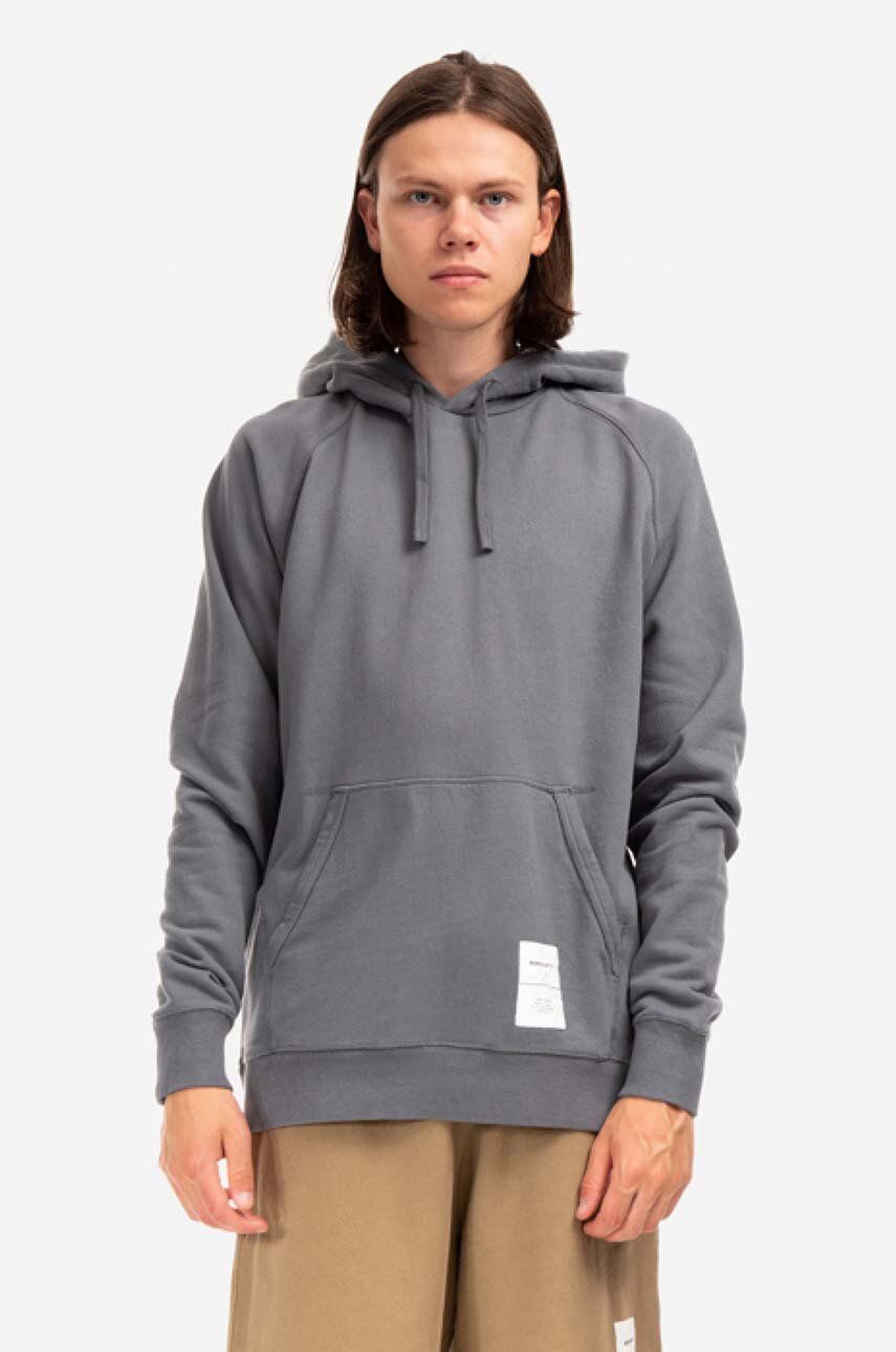

Хлопковая толстовка Kristian Tab Series Norse Projects, серый