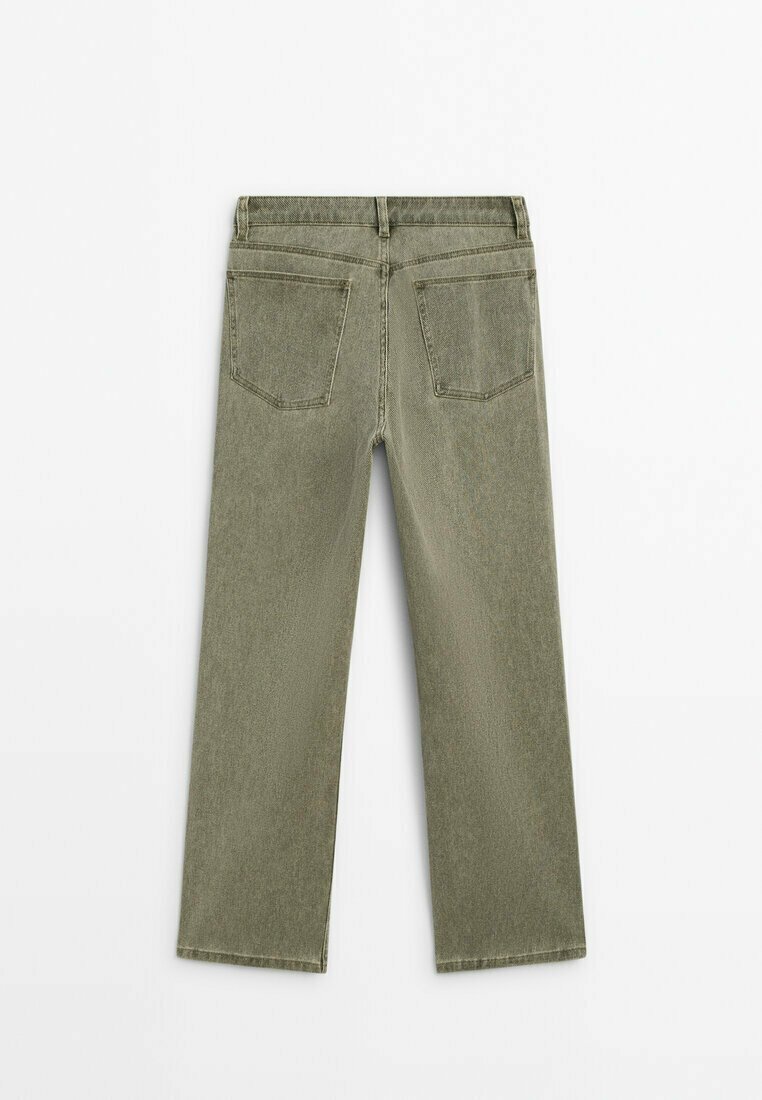 

Джинсы прямого кроя Massimo Dutti, зеленый