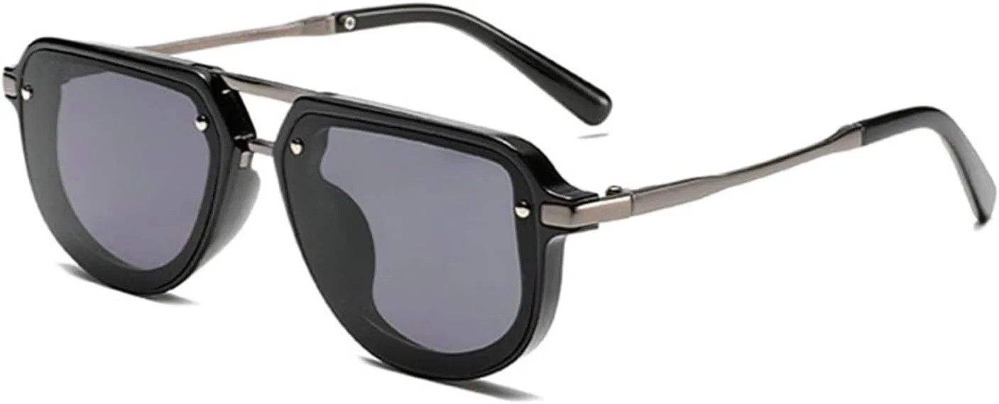 

Женские солнцезащитные очки-пилот с двойной перемычкой, модные градиентные солнцезащитные очки UV400. Мужские модные зеленые овальные солнцезащитные очки helena, C2