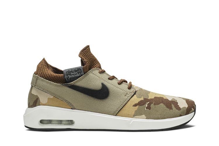

Кроссовки Air Max Janoski 2 Premium 'Tan Camo', коричневый