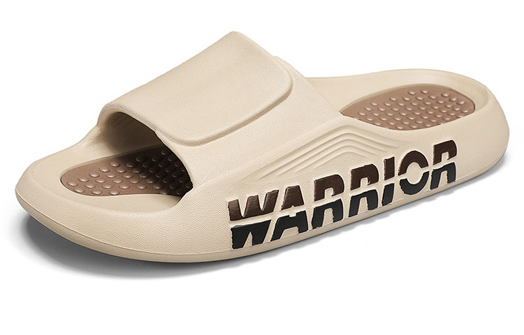 WARRIOR Тихие стойкие к истиранию слайдеры мужские хаки коричневый, цвет Khaki Brown — фото 3
