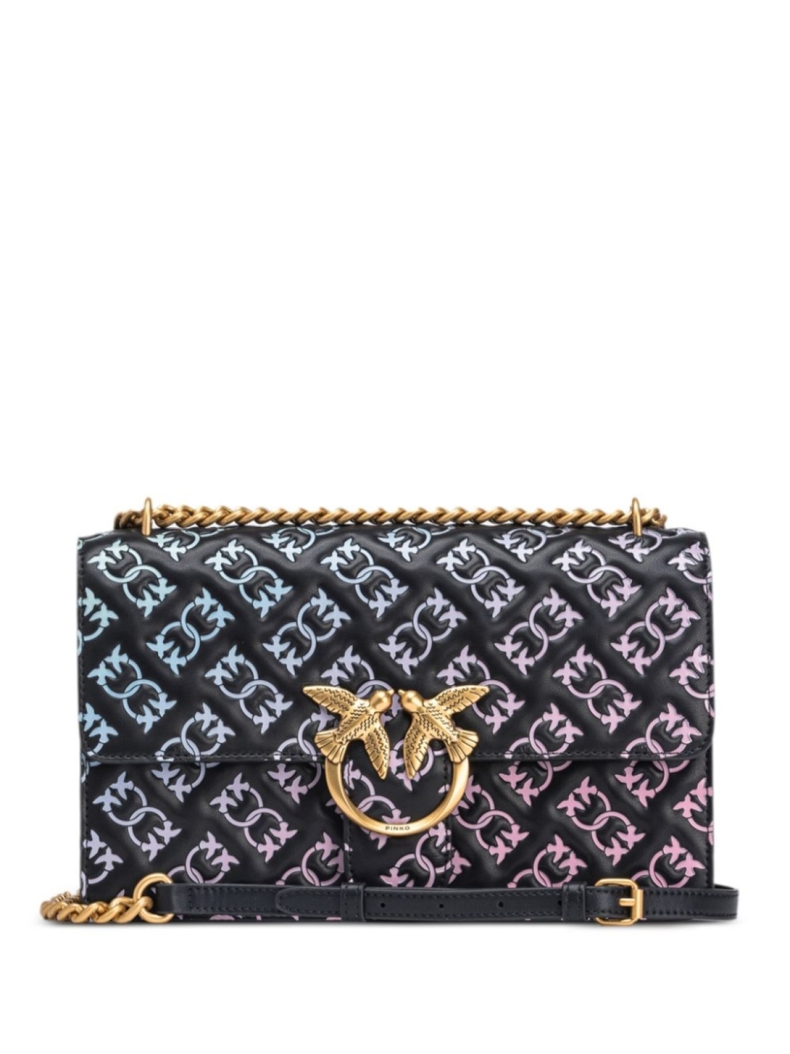 

PINKO сумка через плечо Love One Classic, черный