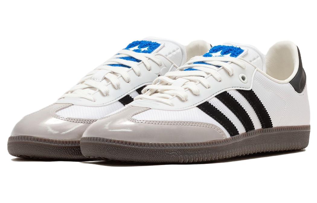 Adidas Originals Адидас Самба Консорциум Кубок Бстн в бело-черном цвете, цвет White Black — фото 3